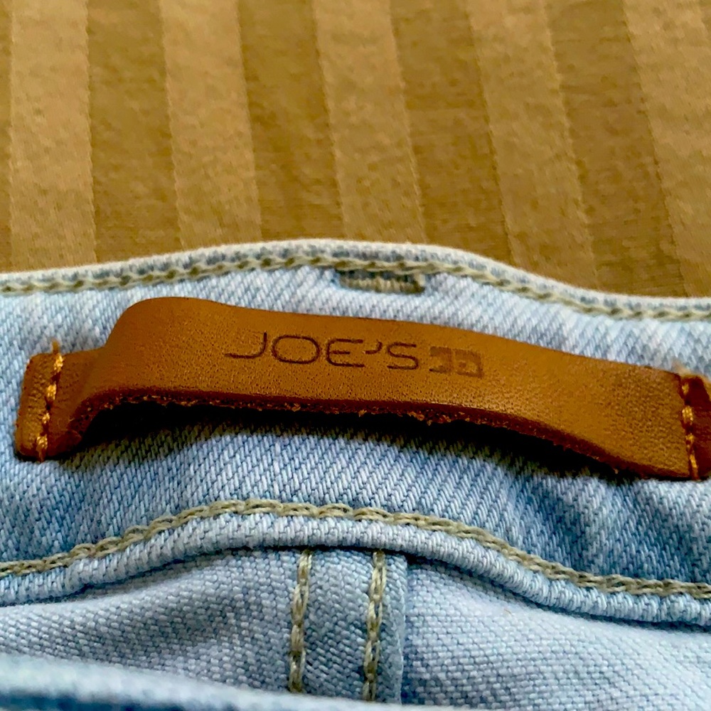 Joe’s jeans frayed hem